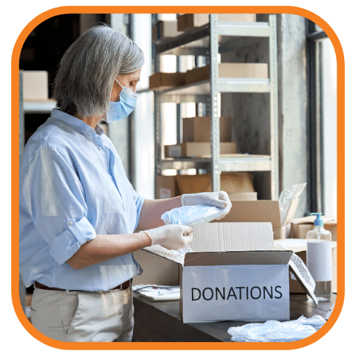 Image used to represent giving back to the community and volunteering your time
